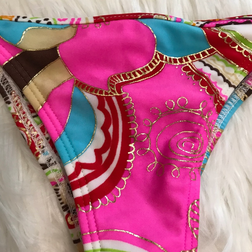 Luli Fama Side Tie Minimal Coverage Bottom - image 2